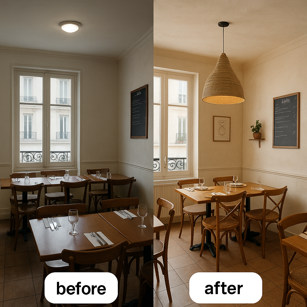 How Our Handmade Pieces Transform Cafés (and Their Google Reviews)